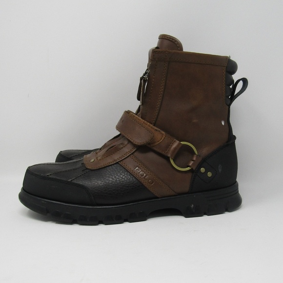 polo boots with strap